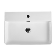Vento Rectangular Wall Hung Ceramic Basin